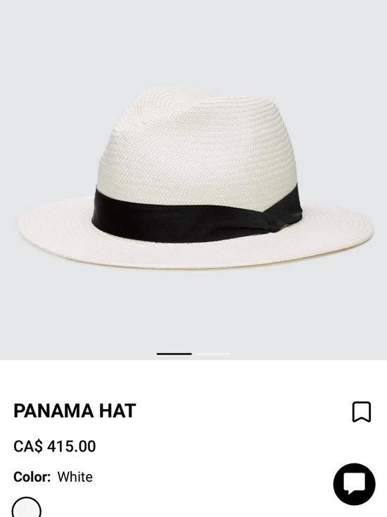 rag & bone Accessories - Rag & Bone Classic Panama Straw Hat with Black Band